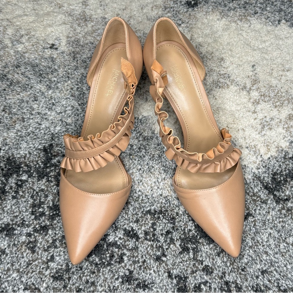 Michael Kors nude high heels